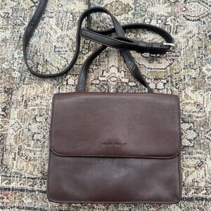 Nine West Dark Brown Messenger Bag